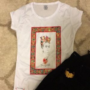 Frida Kalho T-shirt. Free with purchase